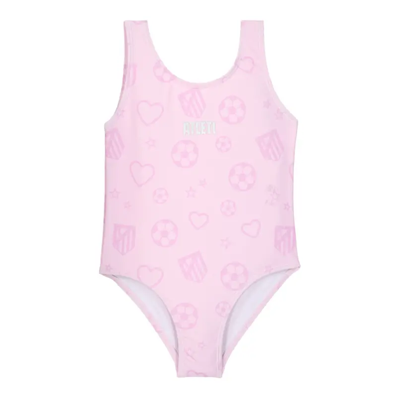 Atletico Madrid Shirt Collection girls-pink-swimsuit-sw36 | Find Your Perfect Fit