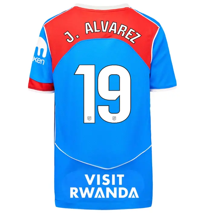 Atletico Madrid Shirt Collection kids-third-2526-jersey-j-alvarez-19-hm4426-407-19 | Find Your Perfect Fit