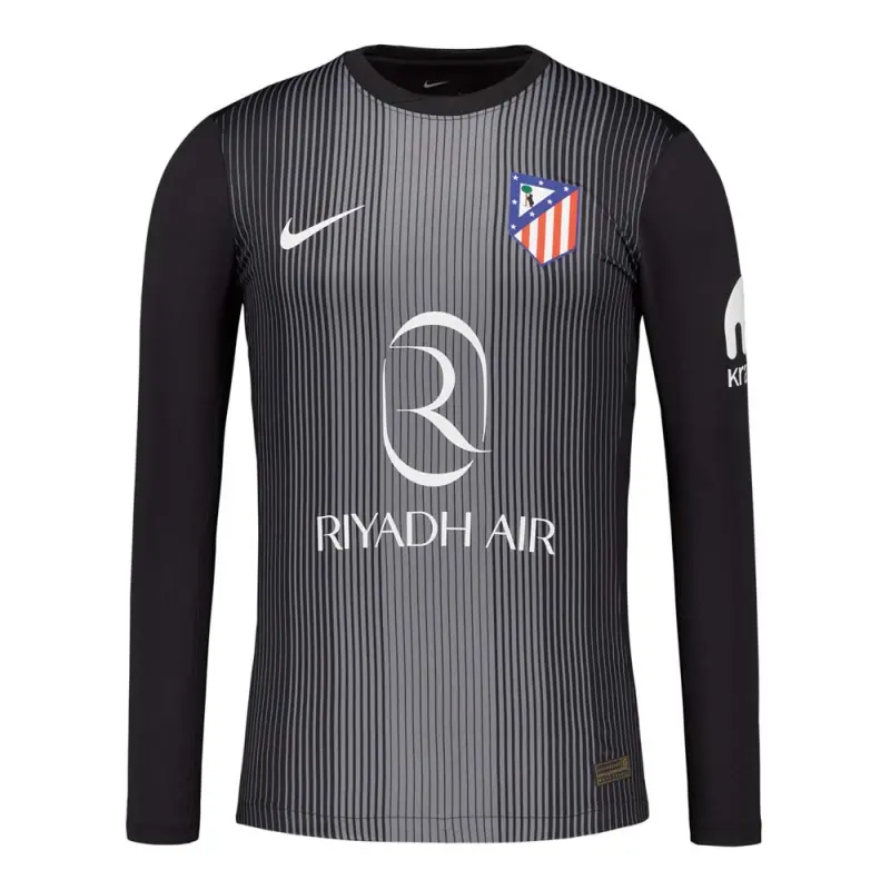 Atletico Madrid Shirt Collection men-black-goalkeeper-2526-long-sleeve-jersey-with-custom-printing-hj4523-011-personalised | Find Your Perfect Fit