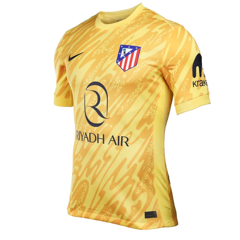 Atletico Madrid Shirt Collection men-yellow-goalkeeper-2425-short-sleeve-jersey-fn8718-719 | Find Your Perfect Fit
