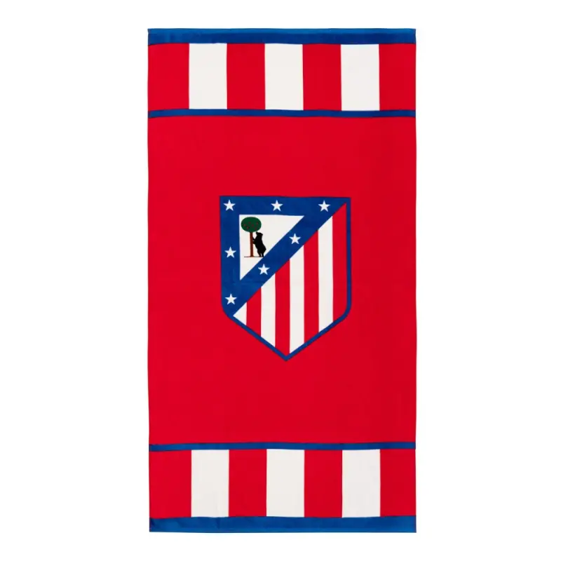 Atletico Madrid Shirt Collection red-crest-beach-towel-85916 | Find Your Perfect Fit