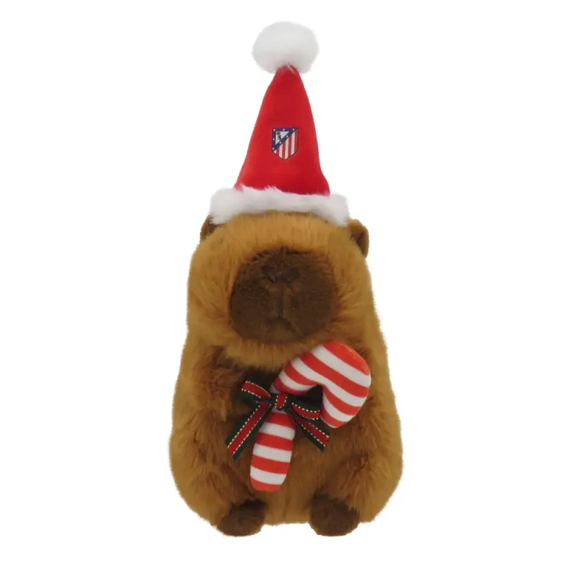 Atletico Madrid Shirt Collection small-christmas-capybara-plush-m91-102atl | Find Your Perfect Fit